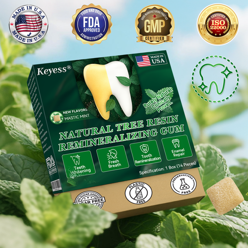 𝑂𝑓𝑓𝑖𝑐𝑖𝑎𝑙 𝑆𝑡𝑜𝑟𝑒👩‍⚕️🎁|𝐾𝑒𝑦𝑒𝑠𝑠® 𝑁𝑎𝑡𝑢𝑟𝑎𝑙 𝑇𝑟𝑒𝑒 𝑅𝑒𝑠𝑖𝑛 𝑅𝑒𝑚𝑖𝑛𝑒𝑟𝑎𝑙𝑖𝑧𝑖𝑛𝑔 𝐺𝑢𝑚🦷(Last 30 minutes of the limited-time offer!)