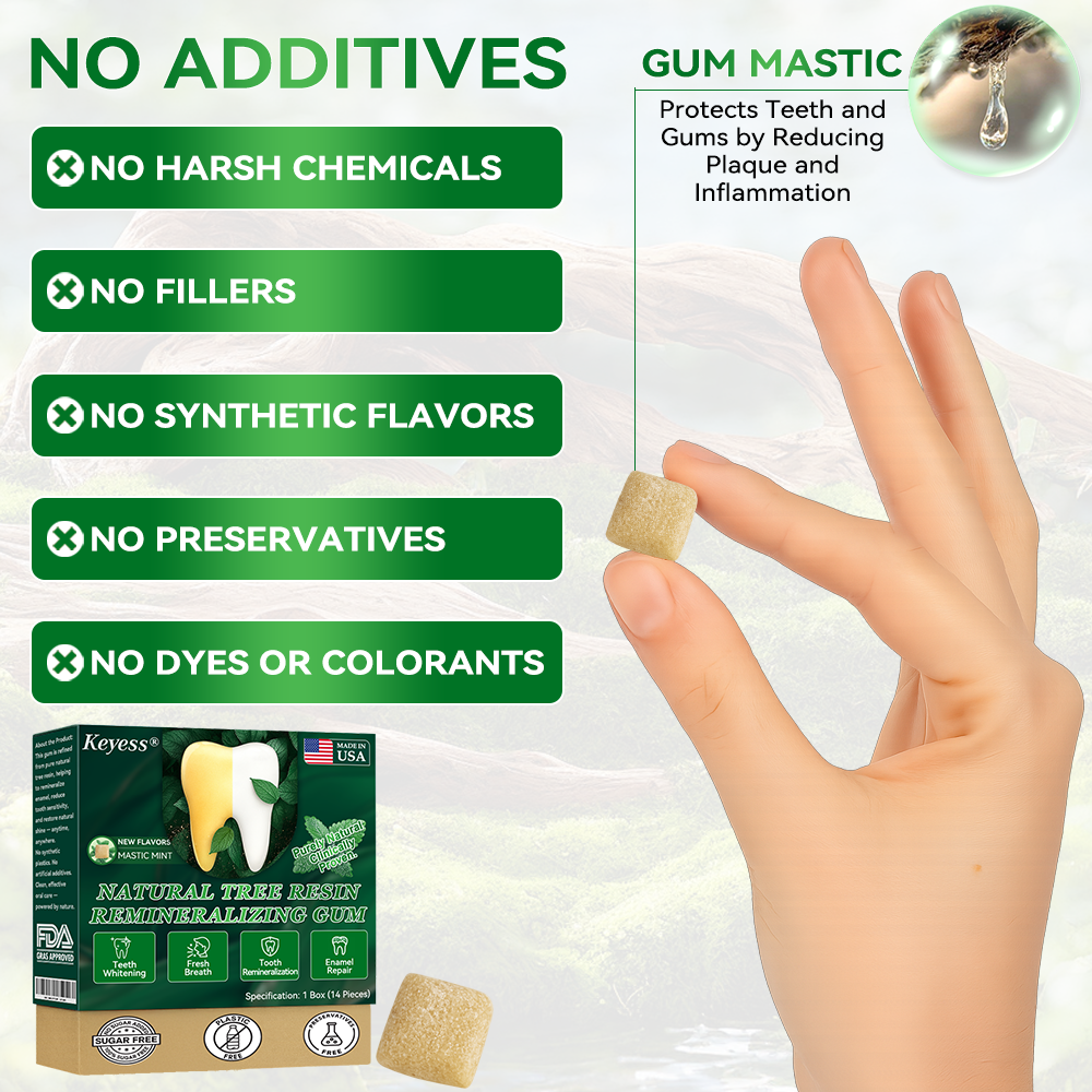 𝑂𝑓𝑓𝑖𝑐𝑖𝑎𝑙 𝑆𝑡𝑜𝑟𝑒👩‍⚕️🎁|𝐾𝑒𝑦𝑒𝑠𝑠® 𝑁𝑎𝑡𝑢𝑟𝑎𝑙 𝑇𝑟𝑒𝑒 𝑅𝑒𝑠𝑖𝑛 𝑅𝑒𝑚𝑖𝑛𝑒𝑟𝑎𝑙𝑖𝑧𝑖𝑛𝑔 𝐺𝑢𝑚🦷(Last 30 minutes of the limited-time offer!)