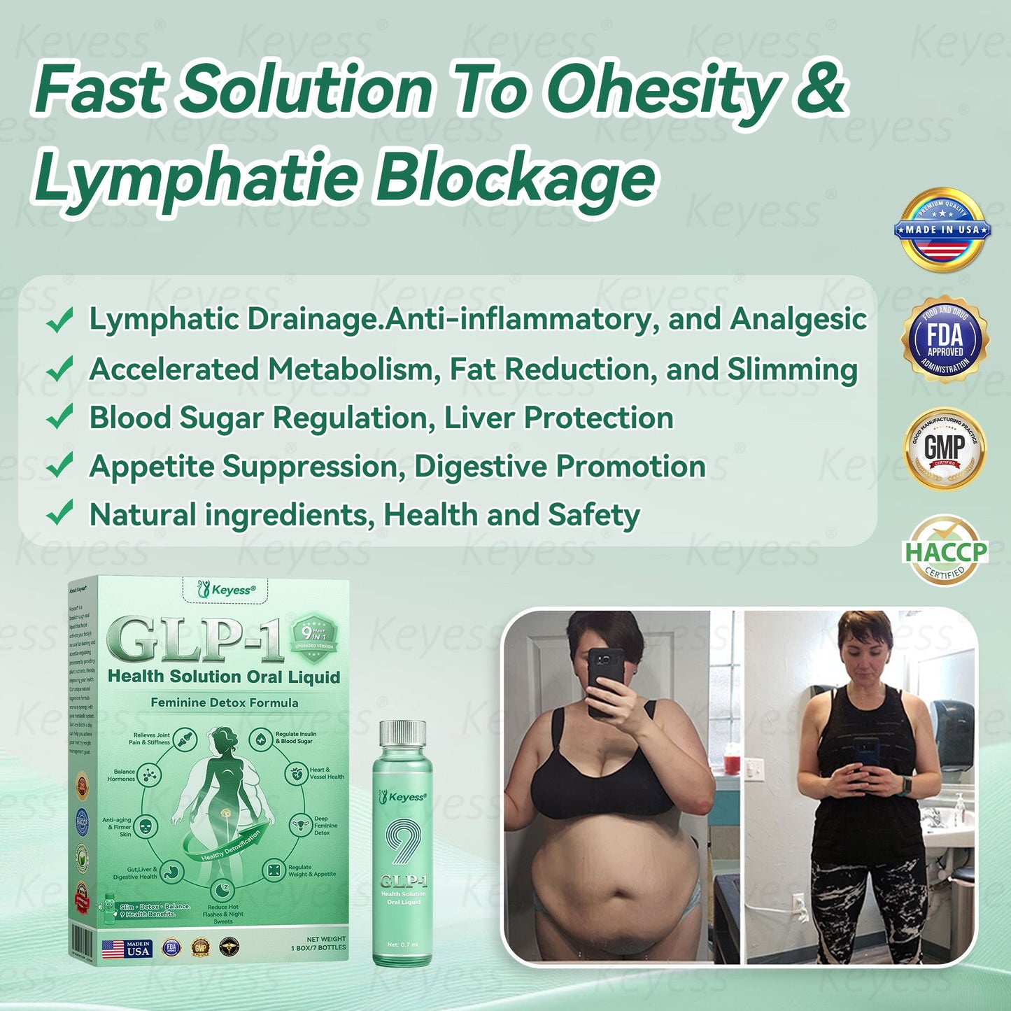 𝑶𝒇𝒇𝒊𝒄𝒊𝒂𝒍 𝑺𝒕𝒐𝒓𝒆 | 𝑲𝒆𝒚𝒆𝒔𝒔® 𝑮𝑳𝑷-1 𝑯𝒆𝒂𝒍𝒕𝒉 𝑺𝒐𝒍𝒖𝒕𝒊𝒐𝒏 𝑶𝒓𝒂𝒍 𝑳𝒊𝒒𝒖𝒊𝒅 - 𝑭𝒆𝒎𝒊𝒏𝒊𝒏𝒆 𝑫𝒆𝒕𝒐𝒙 𝑭𝒐𝒓𝒎𝒖𝒍𝒂