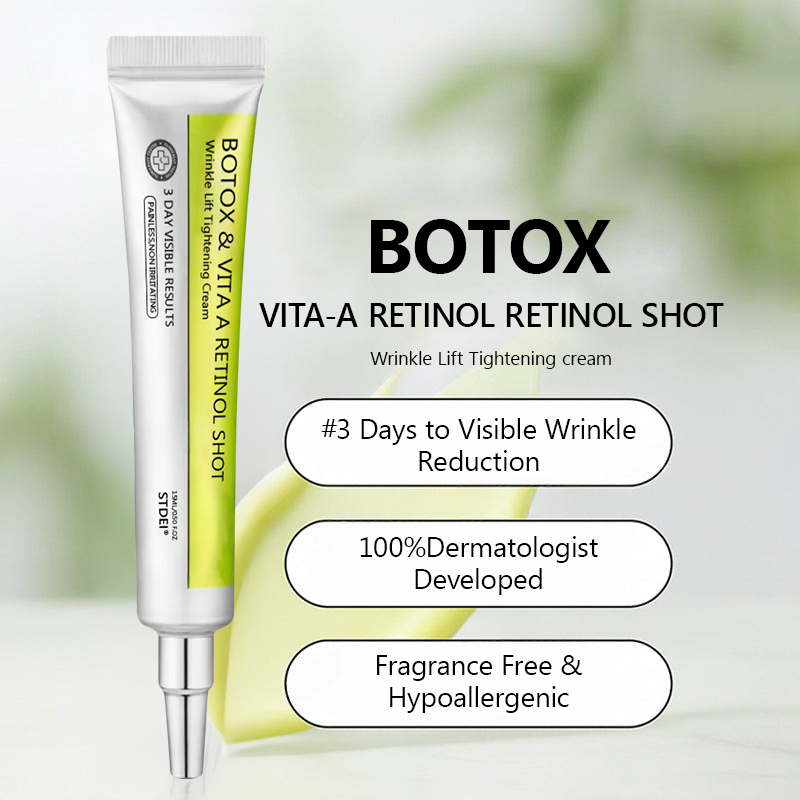 𝑶𝒇𝒇𝒊𝒄𝒊𝒂𝒍 𝑺𝒕𝒐𝒓𝒆🗽 |Regain youthful skin nown 💫STDEI® BOTOX & VITA A RETINOL SHOT Wrinkle Lift Tightening Cream