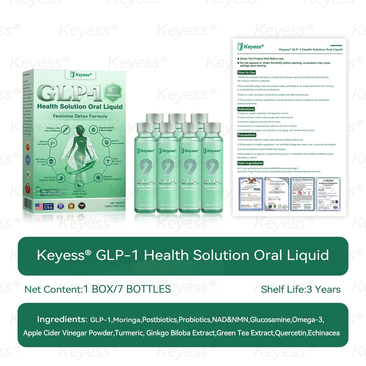 𝑶𝒇𝒇𝒊𝒄𝒊𝒂𝒍 𝑺𝒕𝒐𝒓𝒆 | 𝑲𝒆𝒚𝒆𝒔𝒔® 𝑮𝑳𝑷-1 𝑯𝒆𝒂𝒍𝒕𝒉 𝑺𝒐𝒍𝒖𝒕𝒊𝒐𝒏 𝑶𝒓𝒂𝒍 𝑳𝒊𝒒𝒖𝒊𝒅 - 𝑭𝒆𝒎𝒊𝒏𝒊𝒏𝒆 𝑫𝒆𝒕𝒐𝒙 𝑭𝒐𝒓𝒎𝒖𝒍𝒂