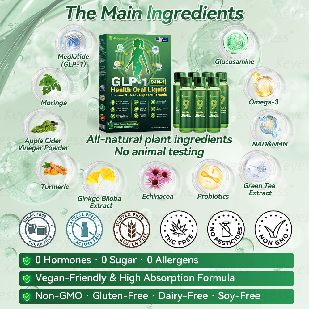 𝐎𝐟𝐟𝐢𝐜𝐢𝐚𝐥 𝐒𝐭𝐨𝐫𝐞 | 𝑲𝒆𝒚𝒆𝒔𝒔® 👩‍⚕️𝑮𝑳𝑷-1 9-𝒊𝒏-1 𝑯𝒆𝒂𝒍𝒕𝒉 𝑶𝒓𝒂𝒍 𝑳𝒊𝒒𝒖𝒊𝒅 — 𝑰𝒎𝒎𝒖𝒏𝒆 & 𝑫𝒆𝒕𝒐𝒙 𝑺𝒖𝒑𝒑𝒐𝒓𝒕 𝑭𝒐𝒓𝒎𝒖𝒍𝒂