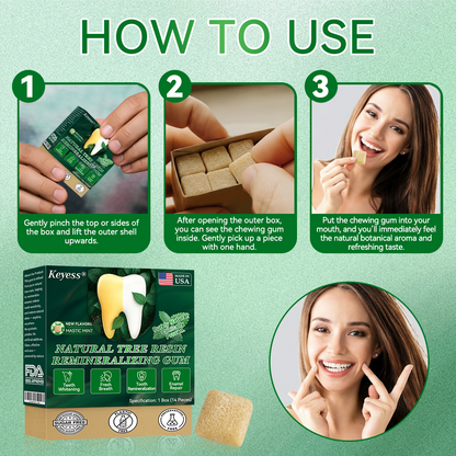 𝑂𝑓𝑓𝑖𝑐𝑖𝑎𝑙 𝑆𝑡𝑜𝑟𝑒👩‍⚕️🎁|𝐾𝑒𝑦𝑒𝑠𝑠® 𝑁𝑎𝑡𝑢𝑟𝑎𝑙 𝑇𝑟𝑒𝑒 𝑅𝑒𝑠𝑖𝑛 𝑅𝑒𝑚𝑖𝑛𝑒𝑟𝑎𝑙𝑖𝑧𝑖𝑛𝑔 𝐺𝑢𝑚🦷(Last 30 minutes of the limited-time offer!)