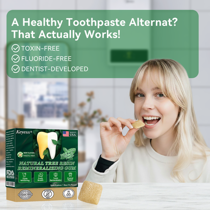 𝑂𝑓𝑓𝑖𝑐𝑖𝑎𝑙 𝑆𝑡𝑜𝑟𝑒👩‍⚕️🎁|𝐾𝑒𝑦𝑒𝑠𝑠® 𝑁𝑎𝑡𝑢𝑟𝑎𝑙 𝑇𝑟𝑒𝑒 𝑅𝑒𝑠𝑖𝑛 𝑅𝑒𝑚𝑖𝑛𝑒𝑟𝑎𝑙𝑖𝑧𝑖𝑛𝑔 𝐺𝑢𝑚🦷(Last 30 minutes of the limited-time offer!)